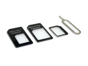 Kit 4 en 1 Adaptateur pour SIM/mini SIM/µSIM/nSIM