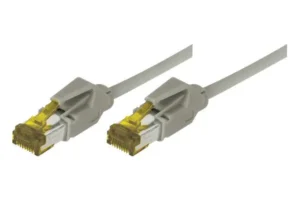 Cordon RJ45 sur câble catégorie 7 S/FTP LSOH snagless gris 20 mètres