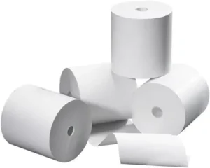 50 Rouleaux Papier Thermique 57x40mm18 mètres 48gr/m² Sans Bisphénol