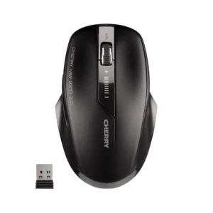 Souris Optique RF sans Fil Nano USB Type A 2400DPI Ambidextre Noire
