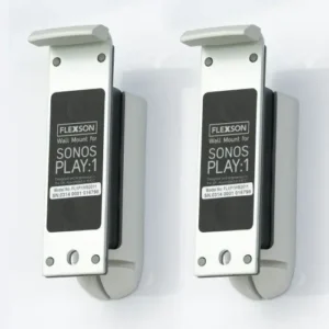 Paire d'accroches murales pour Sonos One et Play1 blanc
