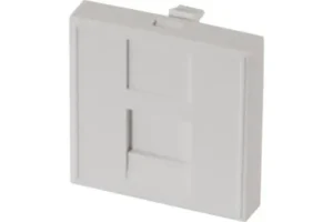 Plastron 45X45 1 RJ45 nu