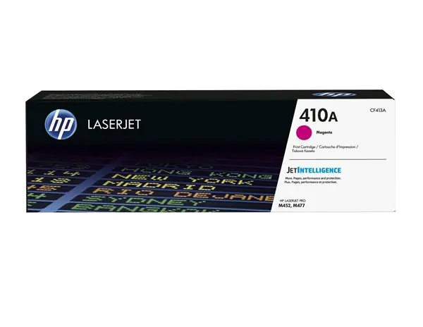 HP 410A toner LaserJet magenta authentique, Toner laser, 2300 pages,