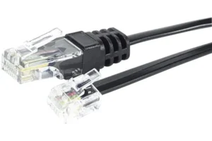 Cordon téléphonique RNIS RJ45/RJ11 5 mètres
