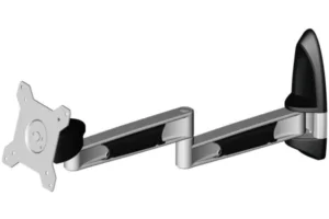 Support mural pivotant 3 axes  pour écran plat jusqu'à 12Kg