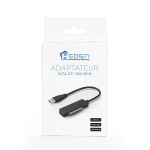 Adaptateur HDD/SSD 2.5'' USB3.0 - SATA Noir