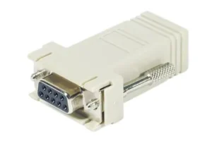 Adaptateur DB9 femelle RJ45 vis longues à configurer soi même
