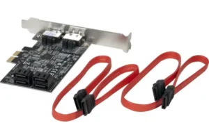 Carte PCI Express SATA3 - 6GBps 4 ports SATA + 2 eSATA  - RAID 0,1,10