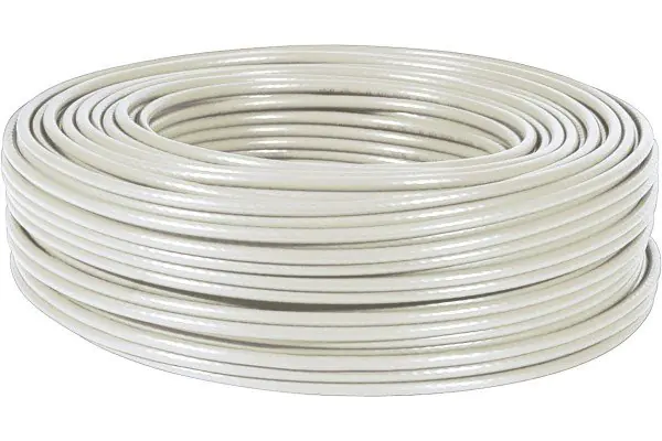 Câble multibrin CAT7 S/FTP LS0H cuivre gris – 100 mètres