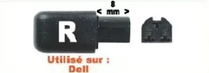 Connecteur Type R 180°