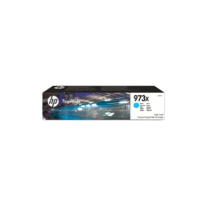 Cartouche d'encre Cyan HP 973X PageWide 7000 pages 86 ml