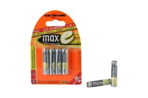 Pile rechargeable LR03 maxE AAA ni-mh 800mAh - Blister de 4