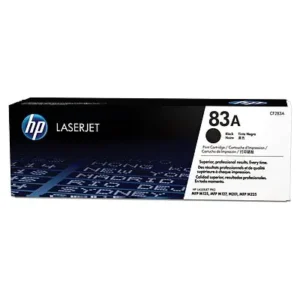 Cartouche de toner noir HP LaserJet 83A - 1500pages