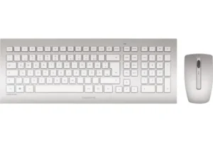 Kit clavier & souris DW 8000 Sans fil Argent/Blanc