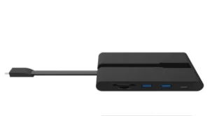 MINI STATION D'ACCUEIL UNIVERSELLE USB-C : 2 x USB-A 3.2, Ethernet