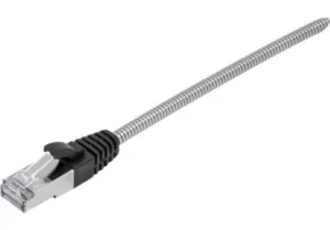 Cordon RJ45 6A U/FTP armé anti-rongeur - 2 mètres