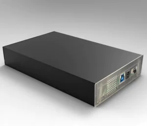 Boîtier externe 3.5" HDD/SATA jusqu'à 16To, USB 3.0, alliage d'alu