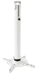 Support Plafond, 15 kg, Blanc, Aluminium, 450 - 550 mm,