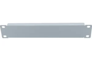 Panneau obturateur 10", 1U, gris