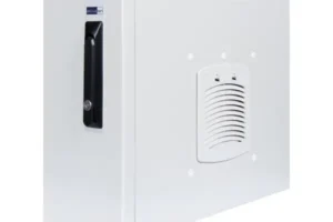 Coffret IP55 indoor 12U prof. 450mm, AV métal, gris