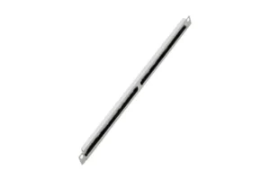 Panneau passe-câbles 10" à balais 0.5U, gris