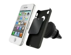 Support voiture magnétique pour smartphones à fixer sur ventilation