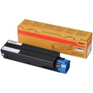 Cartouche de Toner Noir Original 3000 pages pour OKI B433dn/B513dn
