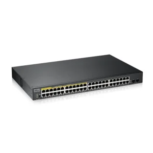 Switch Smart Administrable 48 ports Gbps RJ45- PoE- L2-2 Empl SFP