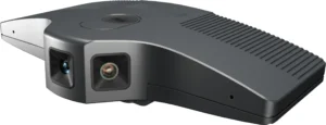 Caméra panoramique 180°, 12 MP, 4K UHD, 30 ips, cadrage automatique