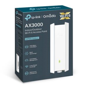 Point d'accès Extérieur Wifi 6 AX3000 Gigabit IP67 PoE
