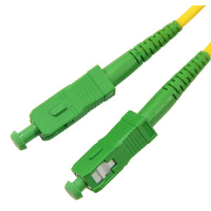 Jarretière zip 2,0mm OM5 50/125 LC-UPC/LC-UPC LSZH vert - 5 mètres