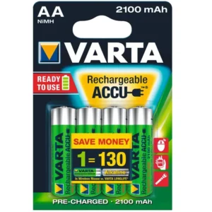 Pile rechargeable  HR03 AAA 800mAh Longlife ACCU - Blister de 4