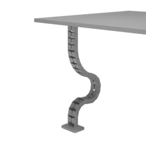 Guide Câbles à anneaux argent 82 cm