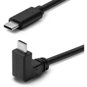 Cordon USB 3.2 Gen 2 (3.1 Gen 2) Type-C mâle mâle coudé  2 mètres