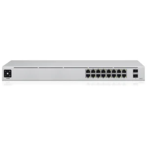 Switch 16 ports Gigabit managé L2 dont 8 ports PoE 48 Watts + 2 SFP