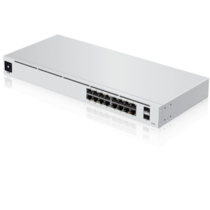 Switch 16 ports Gigabit managé L2 dont 8 ports PoE 48 Watts + 2 SFP