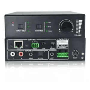 Amplificateur Audio 2.0 canaux, D, 0,01%, 85 dB, 50 Watts, 100 Watts