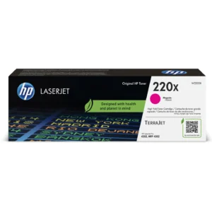 Cartouche toner D'origine HP 220X Élevé Rendement Laser - Magenta