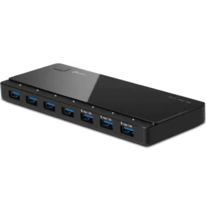Hub USB  7 ports  USB 3.2 Gen 1 (3.1 Gen 1) Type-A avec alimentation