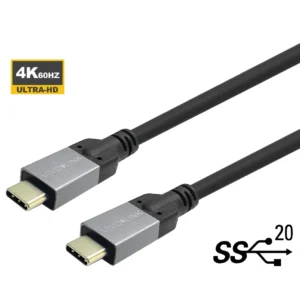 Cordon de transmission USB-C 100 Watts, haute performance, 5 mètres