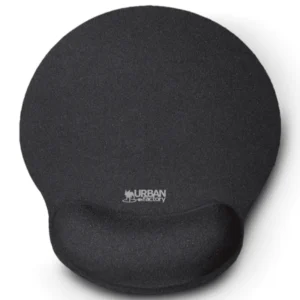 Tapis de souris avec repose poignet gel étanche antidérapant noir