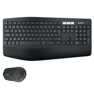 Kit Clavier/Souris MK850  sans fil repose poignet matelassé