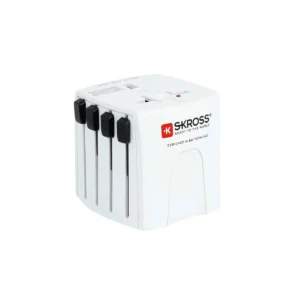 Adaptateur secteur bipolaire Europe vers multi pays