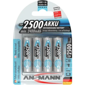 Pile rechargeable LR06 maxE AA 2500mAh - Blister de 4