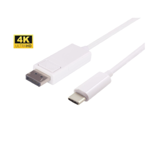 Cordon adaptateur graphique USB Type C vers DisplayPort 1.2 - 1 mètre