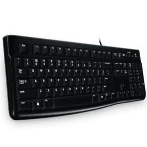 Clavier USB K120 - AZERTY - Témoin Majuscule - noir