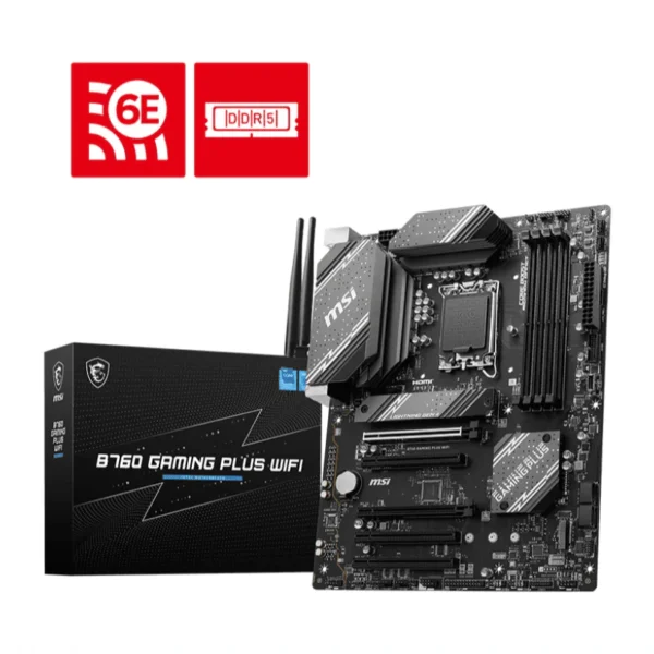 Carte Mère B760 GAMING PLUS WIFI Intel LGA 1700 ATX