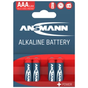Pile Alcaline LR03/AAA blister de 4