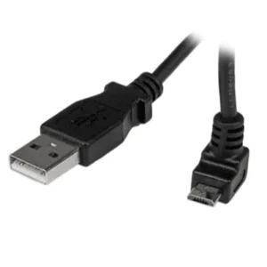 Cordon 1,50m Desk5000 (mini USB B coudé) vers PC caisse (USB A)