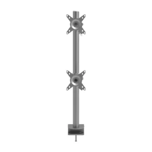 Support à fixer / pincer pour 2 écrans jusqu'à 15Kg chacun